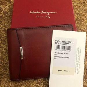 Salvatore Ferragamo Slim Wallet (MSRP $545)